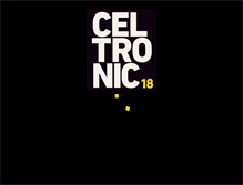 Tablet Screenshot of celtronicfestival.com